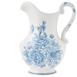 The Pioneer Woman Agatha Stoneware 2-Quart Pitcher Blue